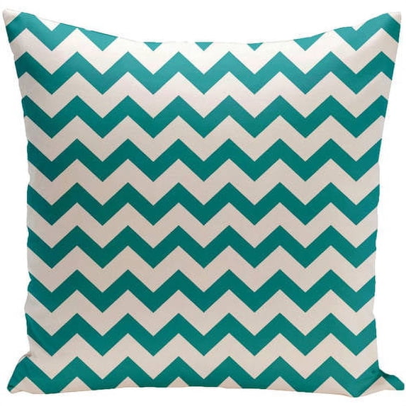 Simply Daisy 16" x 16" Chevron Decorative Outdoor Pillow