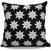 Simply Daisy 16" x 16" Christmas Stars 1 Geometric Print Pillow