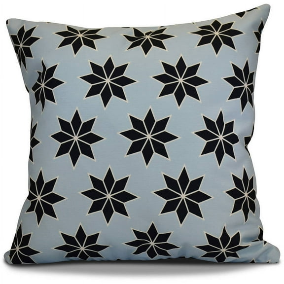 Simply Daisy 16" x 16" Christmas Stars 2 Geometric Print Outdoor Pillow