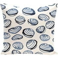 thumbnail image 1 of Simply Daisy 16" x 16" Clams Geometric Print Pillow, 1 of 2