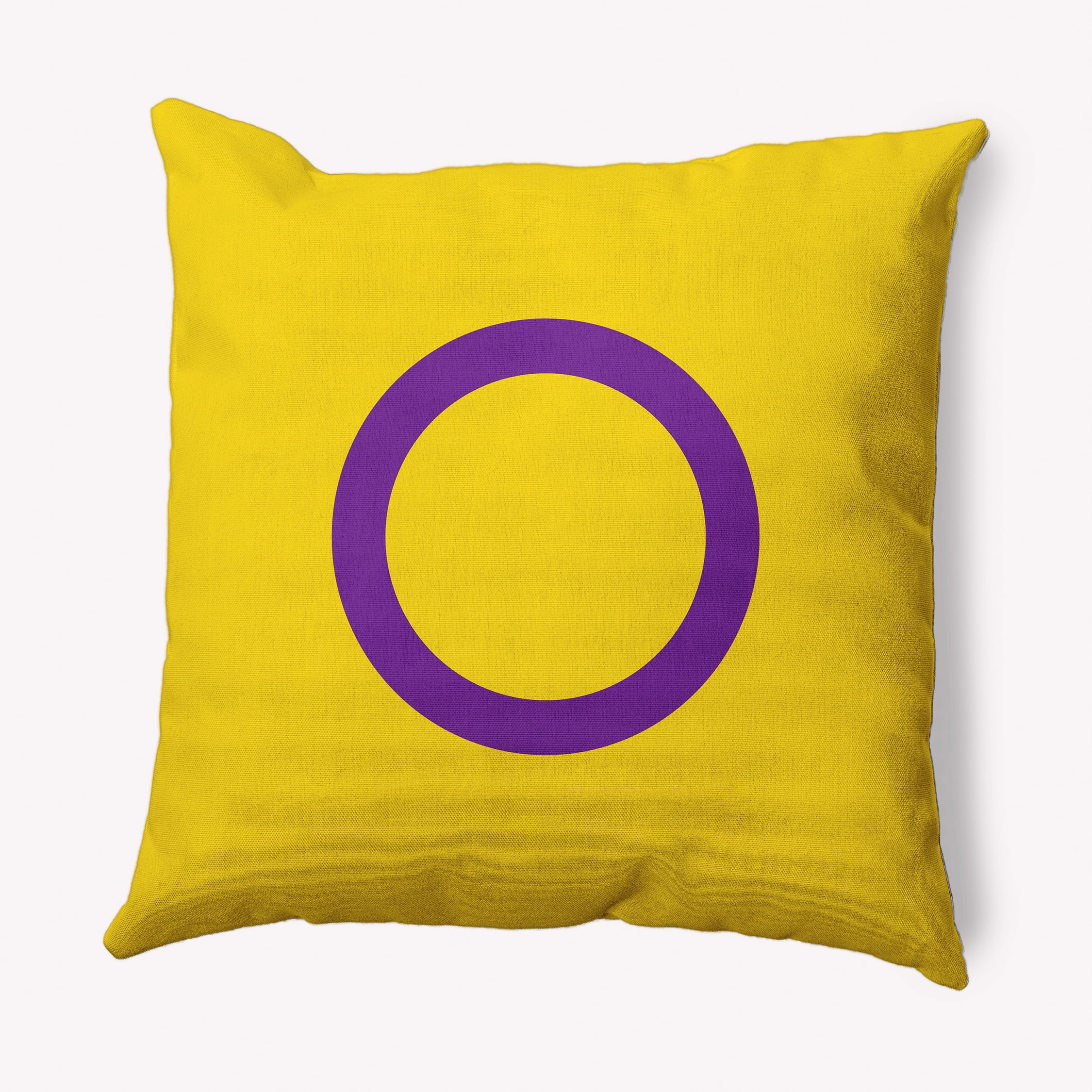 Simply Daisy 16" x 16" Contemporary Graphic Prints Pride Day Polyester Throw Pillow