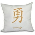 thumbnail image 1 of Simply Daisy 16" x 16" Courage Word Print Pillow, 1 of 2