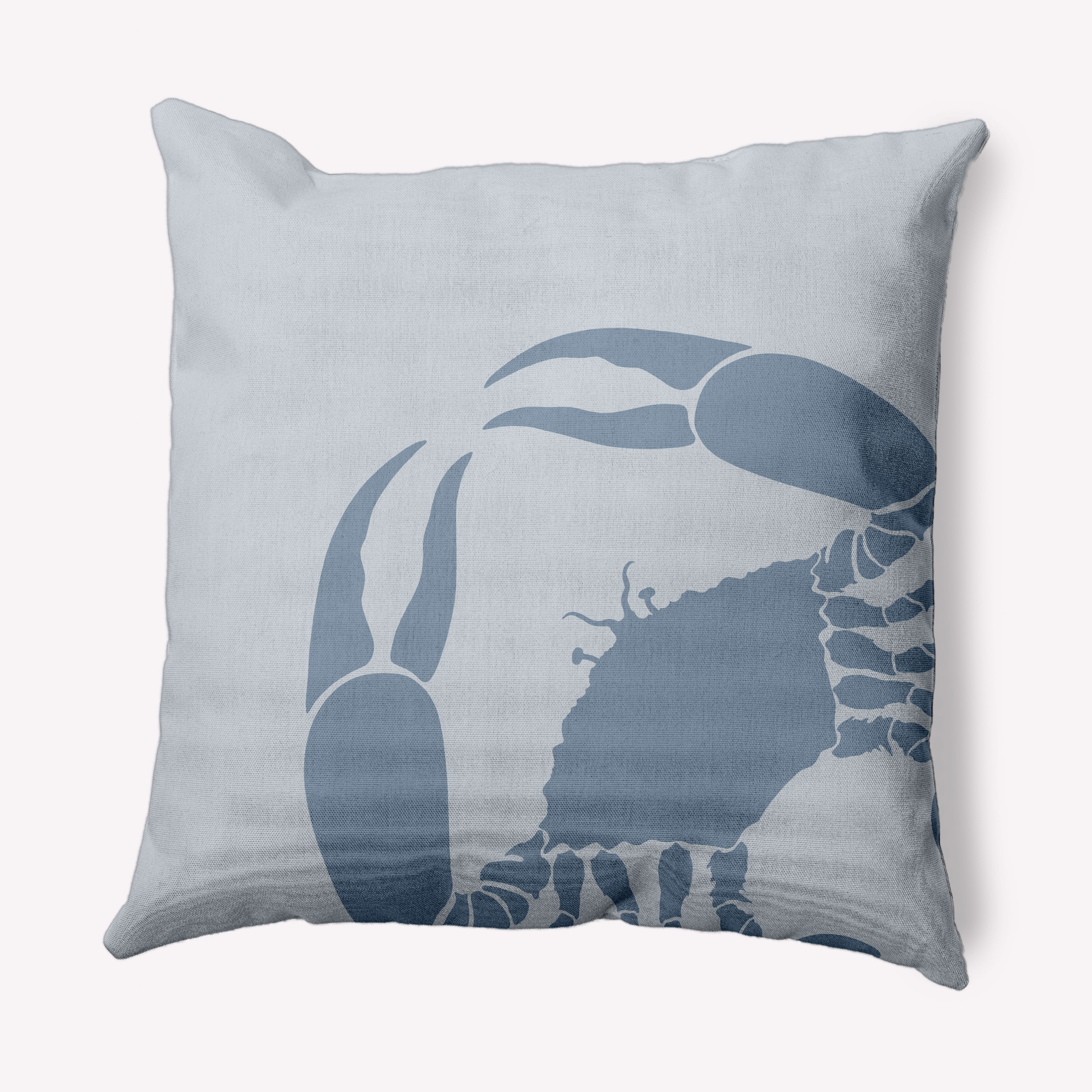 Simply Daisy 16" x 16" Crab Dip Nautical Decorative Indoor Pillow