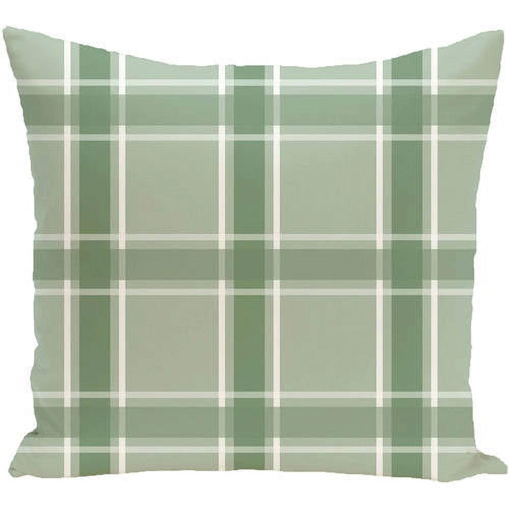 Simply Daisy 16" x 16" Criss Cross Applesauce Geometric Print Outdoor Pillow