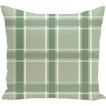 thumbnail image 1 of Simply Daisy 16" x 16" Criss Cross Applesauce Geometric Print Outdoor Pillow, 1 of 1