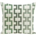 thumbnail image 1 of Simply Daisy 16" x 16" Cuff-Links Geometric Print Outdoor Pillow, 1 of 1