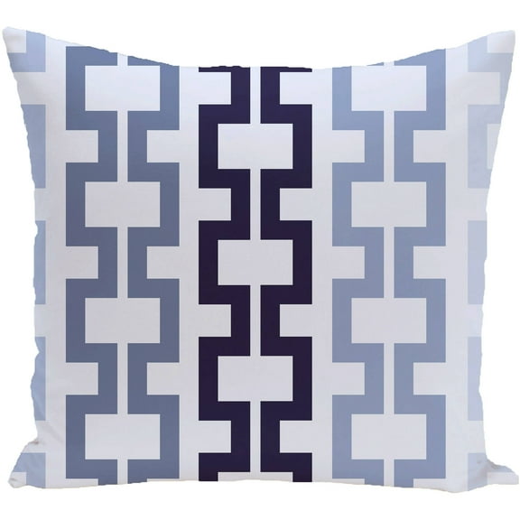 Simply Daisy 16" x 16" Cuff-Links Geometric Print Outdoor Pillow