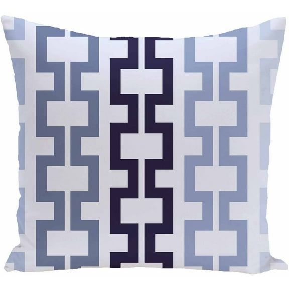 Simply Daisy 16" x 16" Cuff-Links Geometric Print Pillow