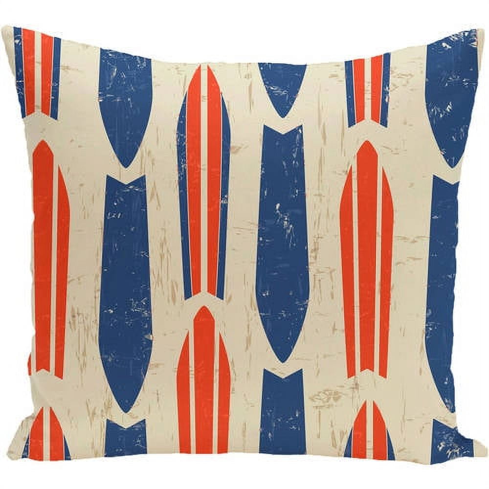 Simply Daisy 16" x 16" Dean Geometric Print Outdoor Pillow
