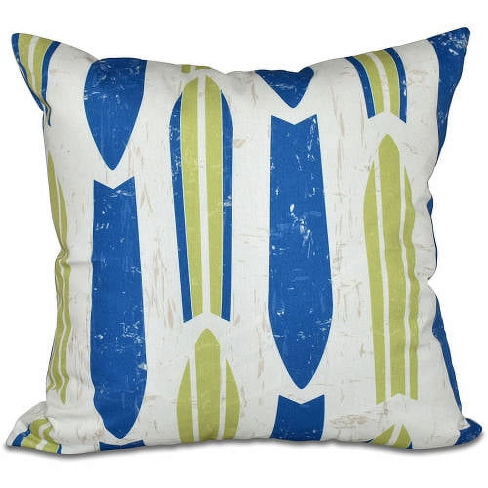 Simply Daisy 16" x 16" Dean Geometric Print Outdoor Pillow