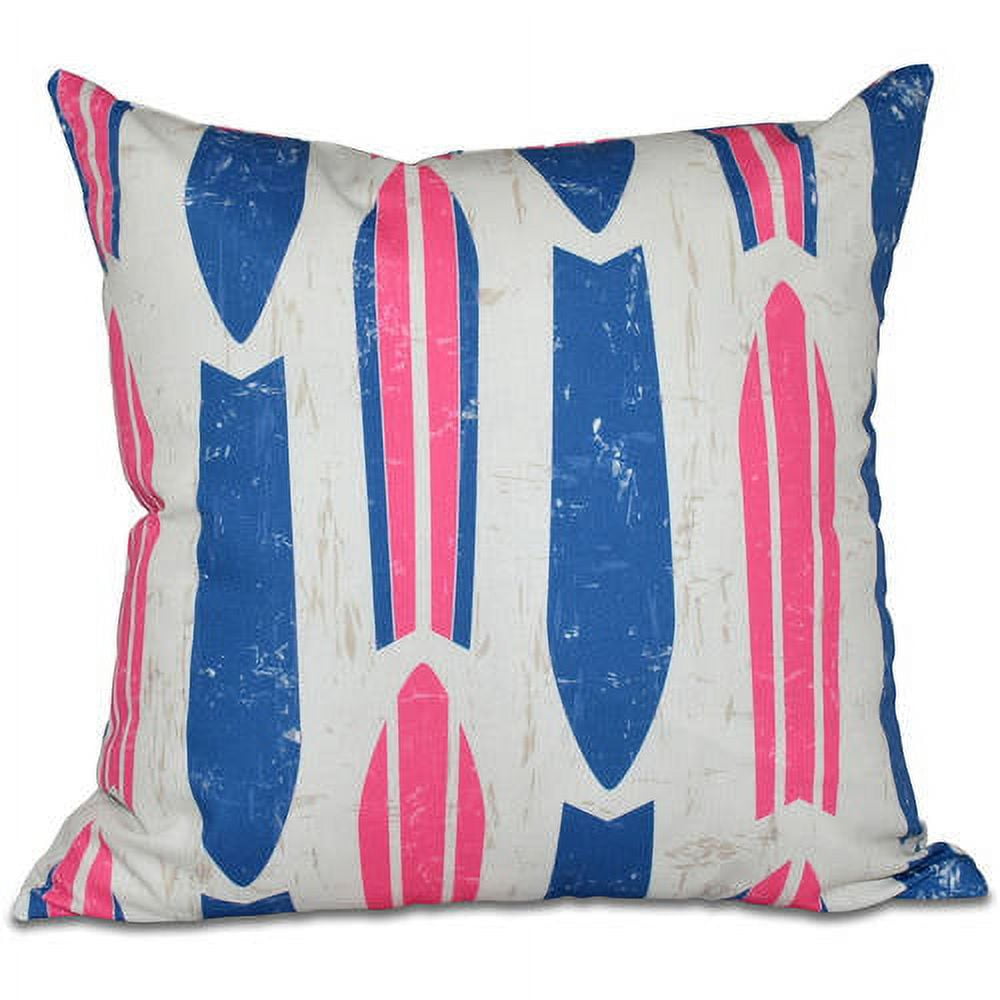 Simply Daisy 16" x 16" Dean Geometric Print Outdoor Pillow