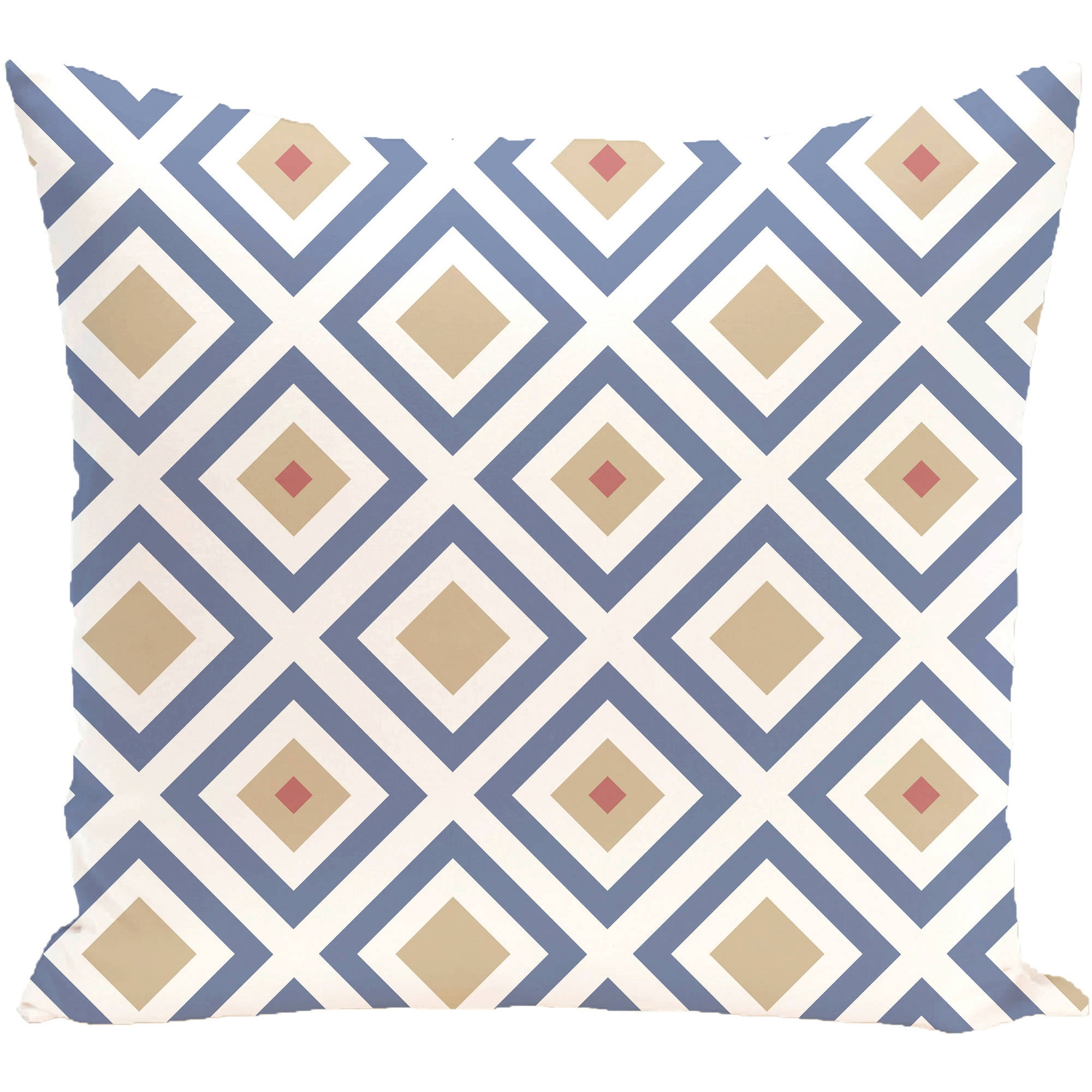 Simply Daisy 16" x 16" Diamond Mayhem Geometric Print Outdoor Pillow
