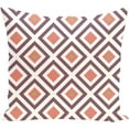 thumbnail image 1 of Simply Daisy 16" x 16" Diamond Mayhem Geometric Print Outdoor Pillow, 1 of 1