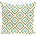thumbnail image 1 of Simply Daisy 16" x 16" Diamond Mayhem Geometric Print Outdoor Pillow, 1 of 1