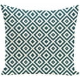 thumbnail image 1 of Simply Daisy 16" x 16" Diamond Mayhem Geometric Print Pillow, 1 of 2
