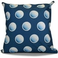 thumbnail image 1 of Simply Daisy 16" x 16" Dip Dye Dots Geometric Print Pillow, 1 of 1