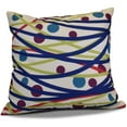 thumbnail image 1 of Simply Daisy 16" x 16" Doodle Decorations Geometric Print Pillow, 1 of 1