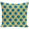 thumbnail image 1 of Simply Daisy 16" x 16" Dot Dash Geometric Print Pillow, 1 of 2