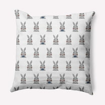 Simply Daisy 16" x 16" Easter Polyester Throw Pillow