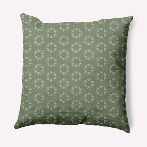 Simply Daisy 16" x 16" Easter Polyester Throw Pillow