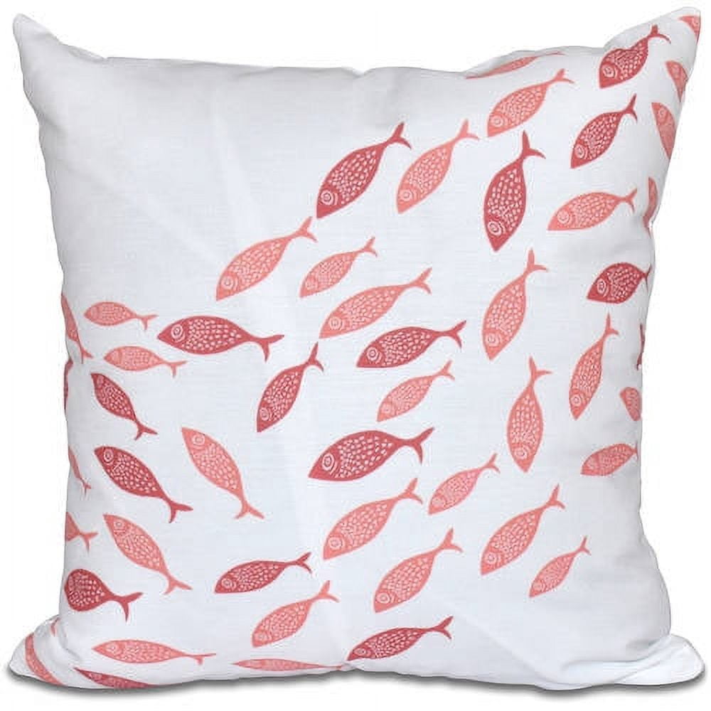 Simply Daisy 16" x 16" Escuela Animal Print Outdoor Pillow