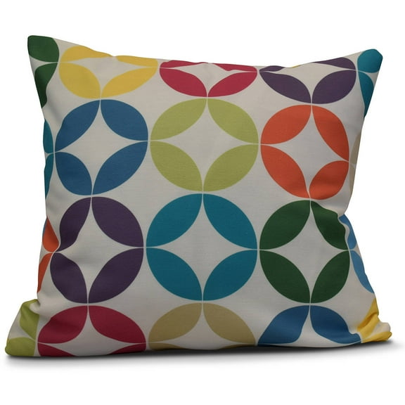 Simply Daisy 16" x 16" Eye Opener Geometric Print Pillow