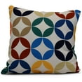 thumbnail image 1 of Simply Daisy 16" x 16" Eye Opener Geometric Print Pillow, 1 of 2