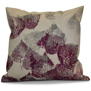 Simply Daisy 16" x 16" Fall Memories Floral Print Pillow Cojines Decorativos Para Sala