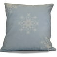 thumbnail image 1 of Simply Daisy 16" x 16" Falling Snow Geometric Print Pillow, 1 of 2