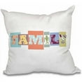 thumbnail image 1 of Simply Daisy 16" x 16" Family Fun Word Print Pillow, 1 of 2