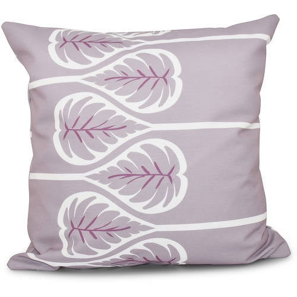 Simply Daisy 16" x 16" Fern 1 Floral Outdoor Pillow
