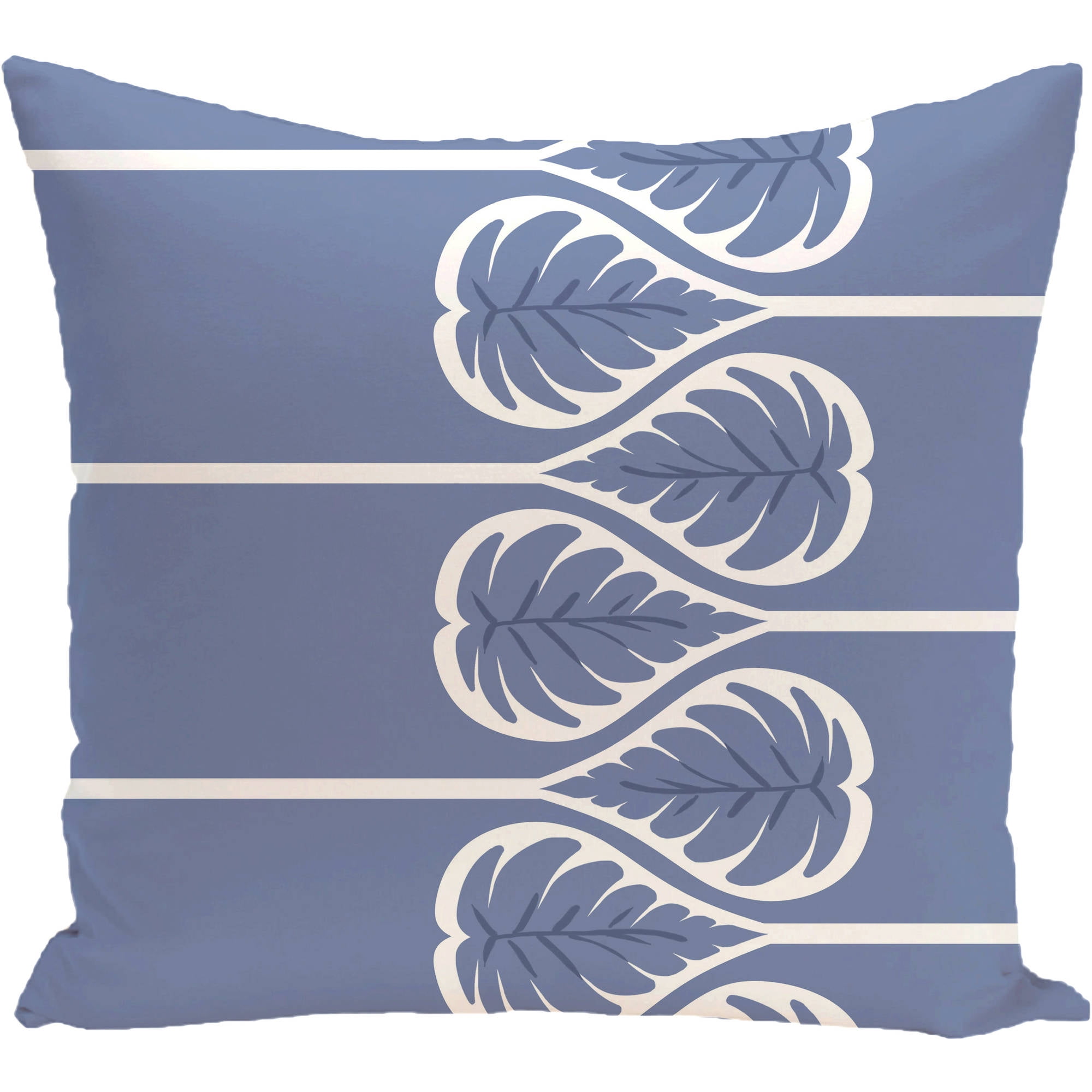 Simply Daisy 16" x 16" Fern 1 Floral Print Pillow