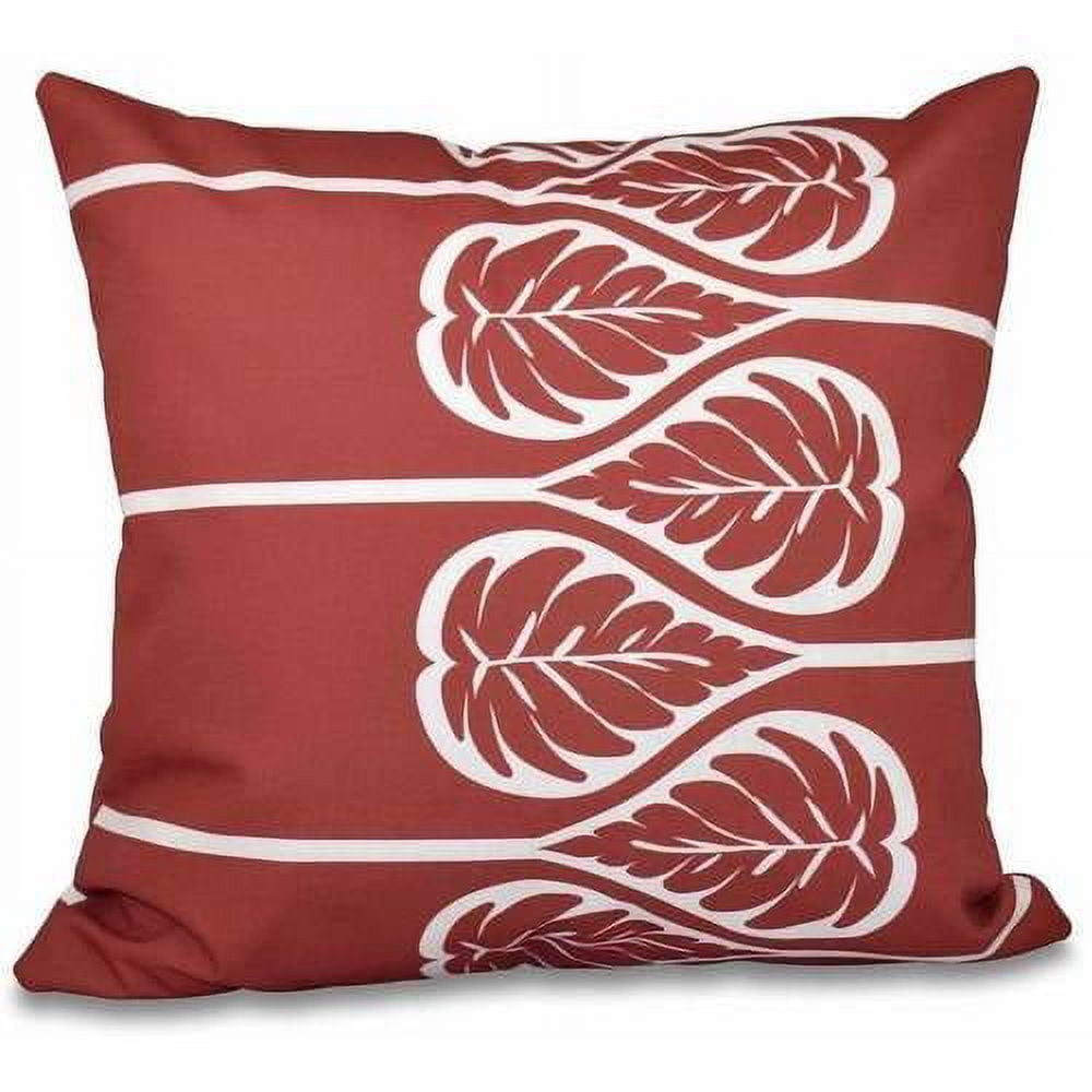 Simply Daisy 16" x 16" Fern 2 Floral Print Pillow