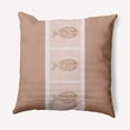 thumbnail image 1 of Simply Daisy 16" x 16" Fish Chips Nautical Decorative Indoor Pillow, 1 of 3