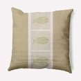 thumbnail image 1 of Simply Daisy 16" x 16" Fish Chips Nautical Indoor/Outdoor Throw Pillow, 1 of 3