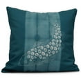 thumbnail image 1 of Simply Daisy 16" x 16" Fish Pool Animal Print Pillow, 1 of 2