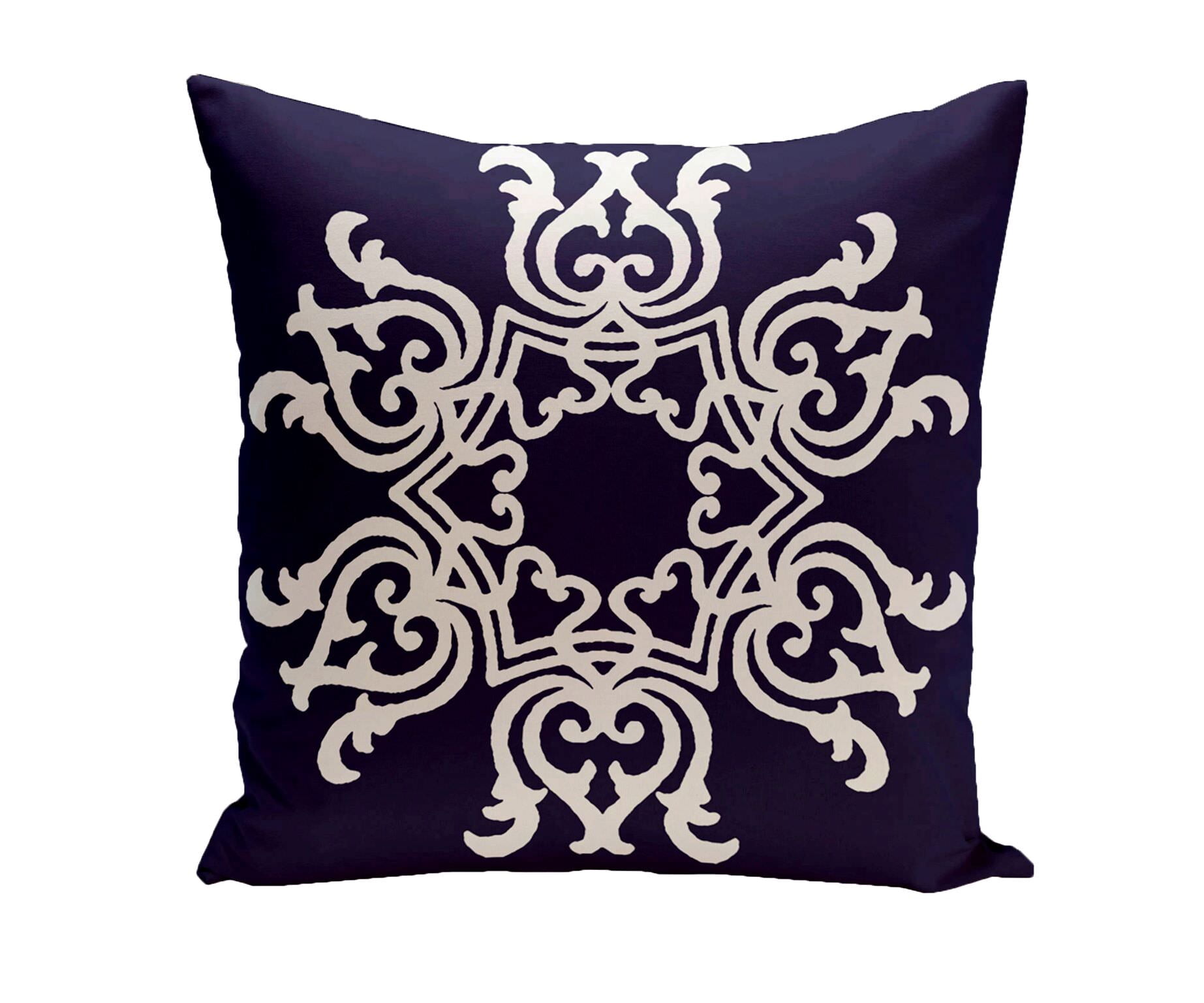 Simply Daisy 16" x 16" Floral Motif Decorative Pillow