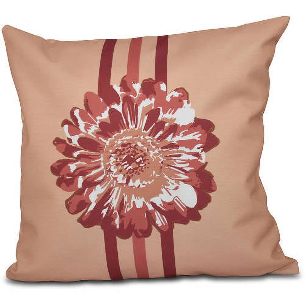 Simply Daisy 16" x 16" Flower Child 2 Floral Outdoor Pillow