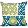 thumbnail image 1 of Simply Daisy 16" x 16" Free Spirit Geometric Print Pillow, Green-Blue, 1 of 2