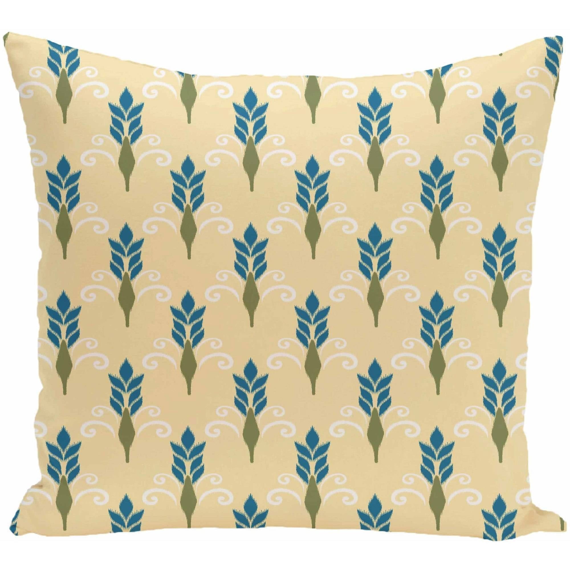 Simply Daisy 16" x 16" Friendship Floral Geometric Print Pillow