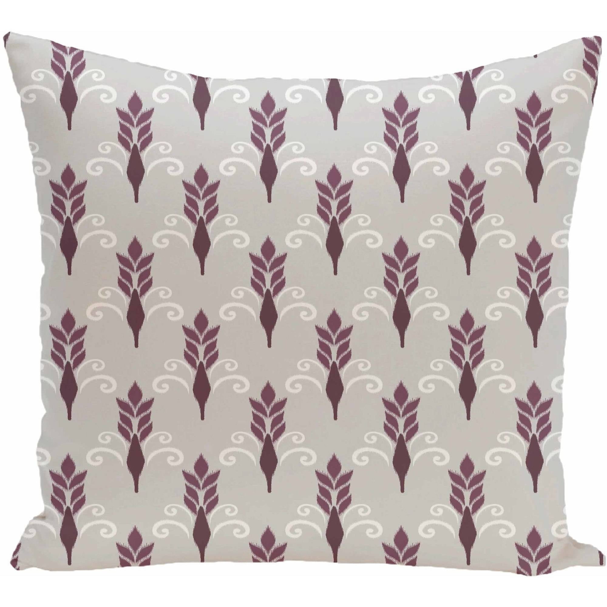 Simply Daisy 16" x 16" Friendship Floral Geometric Print Pillow