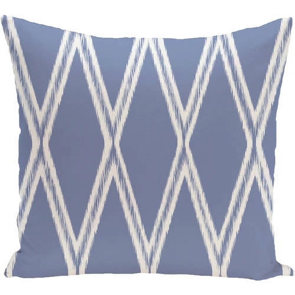 Simply Daisy 16" x 16" Gate Keeper Geometric Print Outdoor Pillow