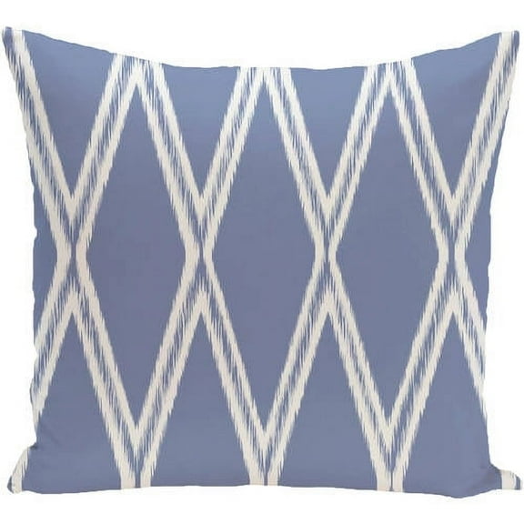 Simply Daisy 16" x 16" Gate Keeper Geometric Print Outdoor Pillow