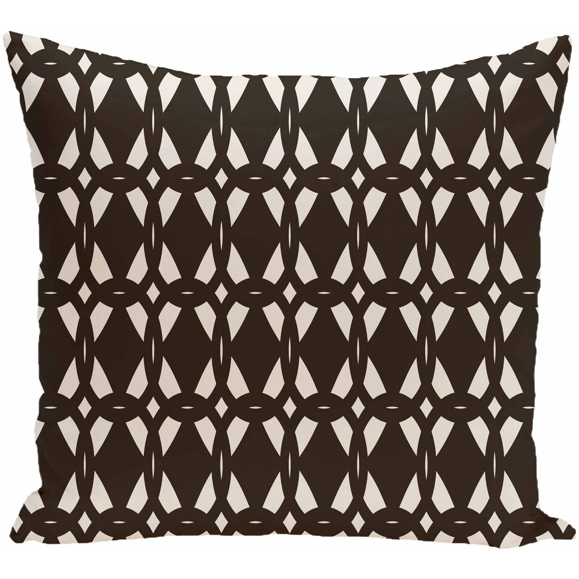 Simply Daisy 16" x 16" Geo-Craze Geometric Print Pillow