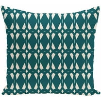 Simply Daisy 16" x 16" Geo-Craze Geometric Print Pillow