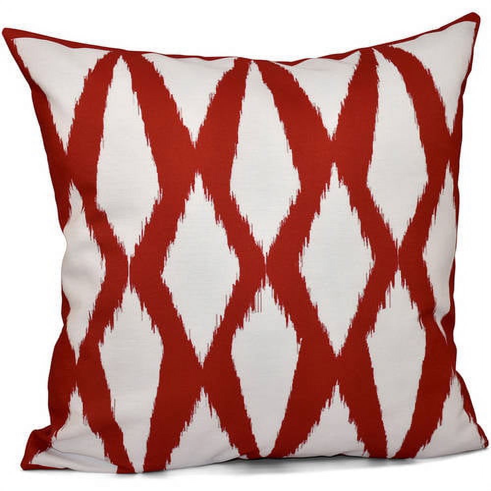 Simply Daisy 16" x 16" Geometric Decorative Outdoor Pillow