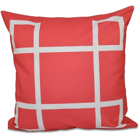 Simply Daisy 16" x 16" Geometric Decorative Outdoor Pillow