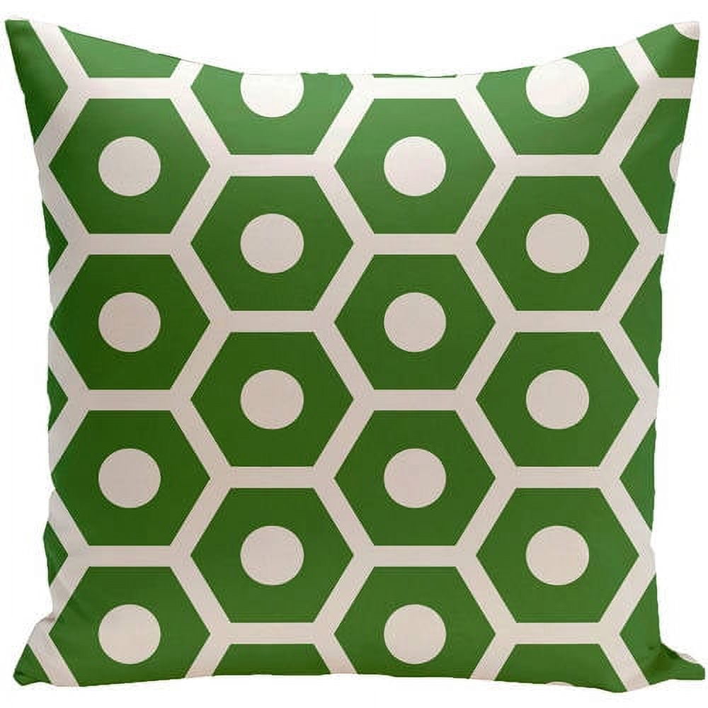 Simply Daisy 16" x 16" Geometric Decorative Outdoor Pillow