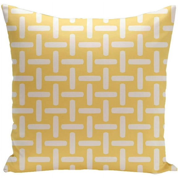 Simply Daisy 16" x 16" Geometric Decorative Outdoor Pillow