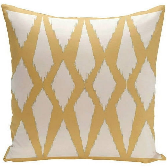Simply Daisy 16" x 16" Geometric Decorative Outdoor Pillow